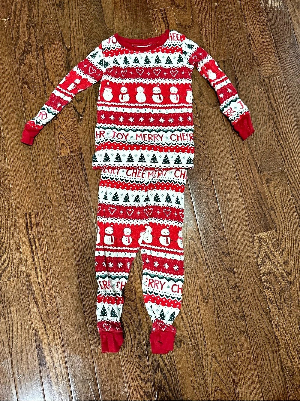 Little Sleepies Festival Fair Isle Christmas Pajama Set Baby